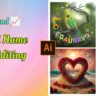 3D Ideogram name 5 prompt