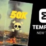 100% Working Skull Emoji Capcut Template