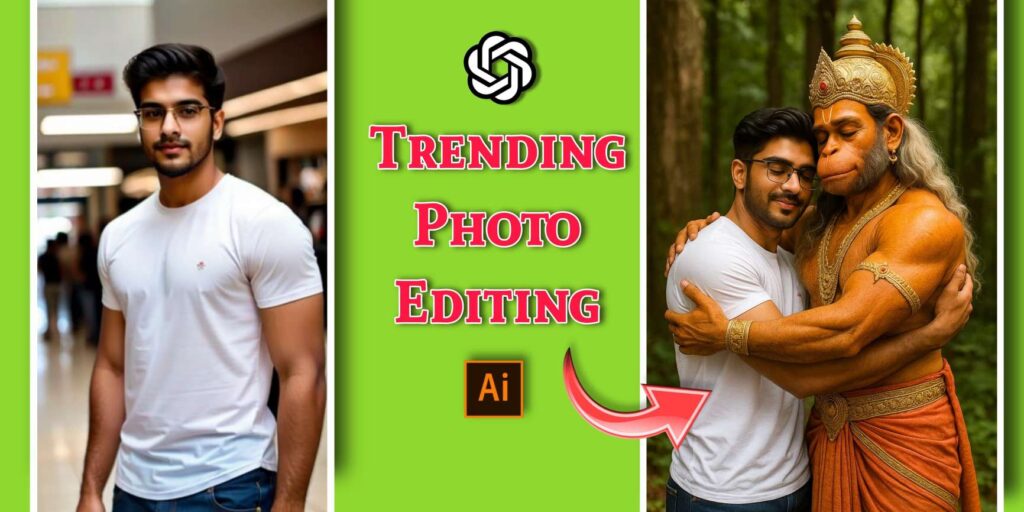 Trending climatic hanuman ji Photo Editing ChatGpt (100% FREE)