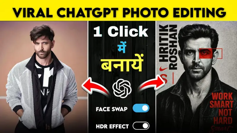 5 Best ChatGPT Photo Editing viral Prompts