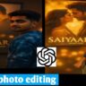 saiyaara movie chatgpt photo editing prompt