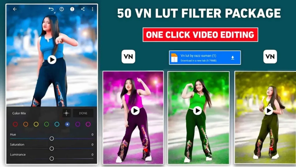 Top 50+ Vn Lut Filter Package | Vn Lut Filter 2025 mkedit.in
