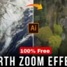 Free Earth Zoom Effect (100% working)