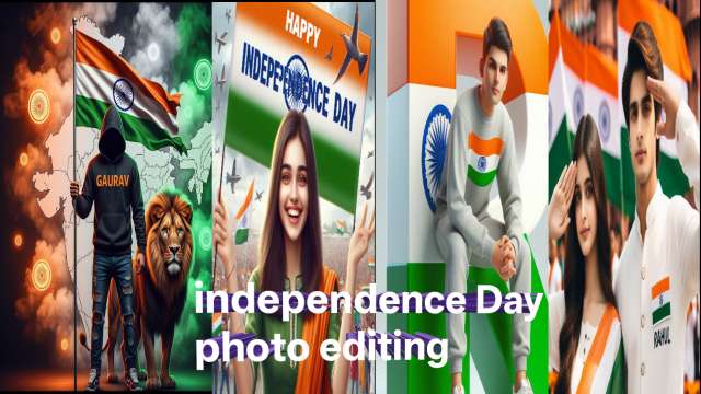 Independence Day photo editing prompt 15 August