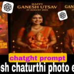 ganesh chaturthi chatgpt prompt photo editing 1 click me