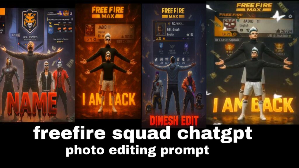 freefire chatght viral prompt instagram reels