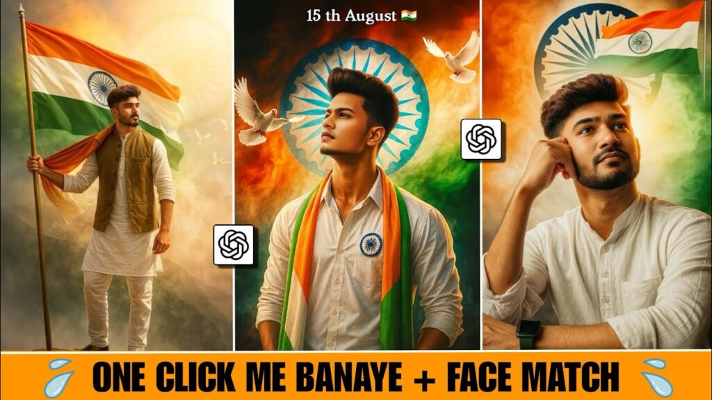 15th August Independence Day ChatGPT Photo Editing Prompts 2025