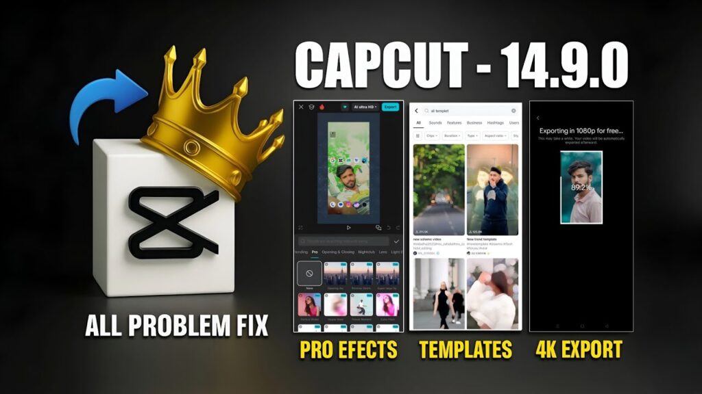 capcut pro v 14.9.0 free download